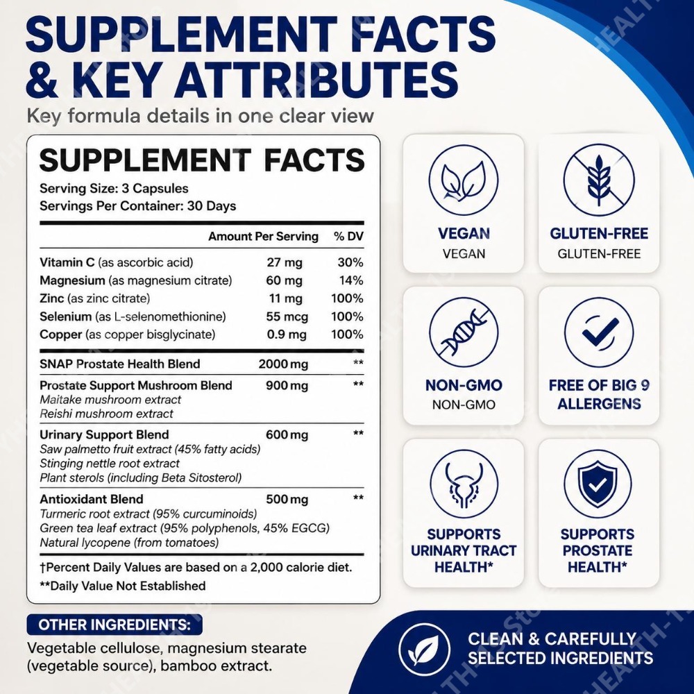 SOLO TREE Prostate Health Caps - Health Wellness And review and price