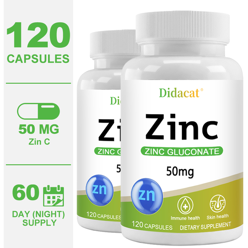Zinc 50 Mg - with Zinc Glucona - Health Wellness And review and price