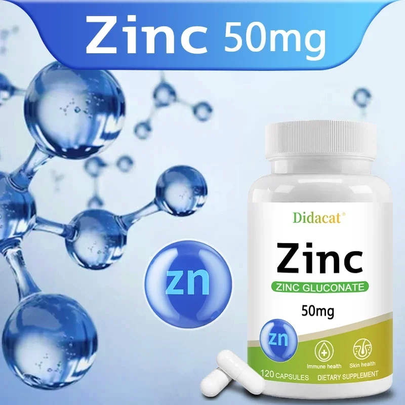 Zinc 50 Mg - with Zinc Glucona - Health Wellness And review and price